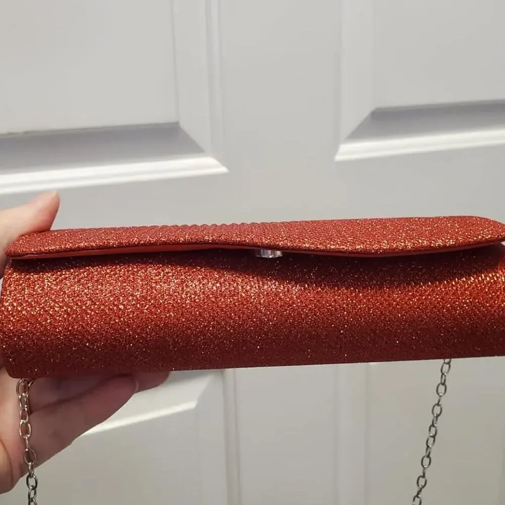 Val Boutique sequin clutch